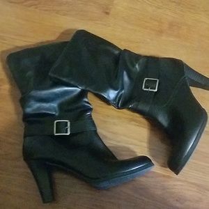 Arizona jeans black boots